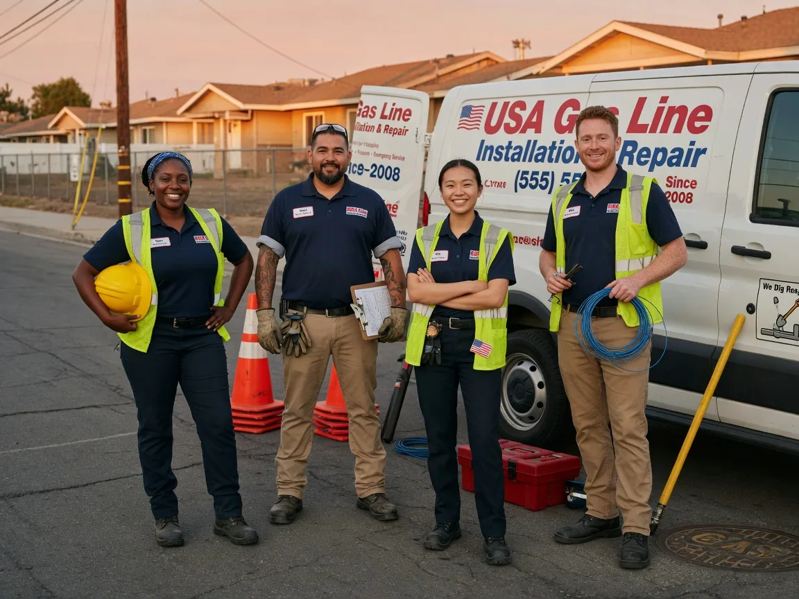 Gas Line Installation company in Absaraka, ND